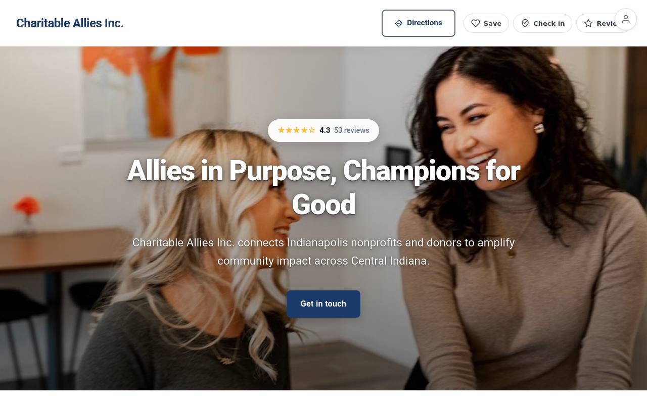 Preview of your live website