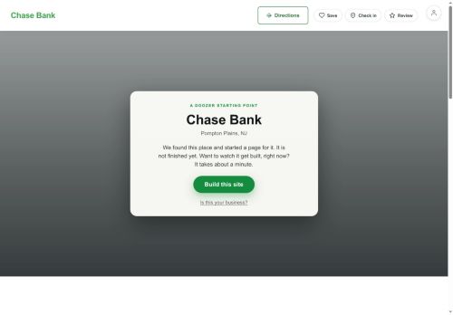 Preview of your live website