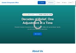 Preview of your live website