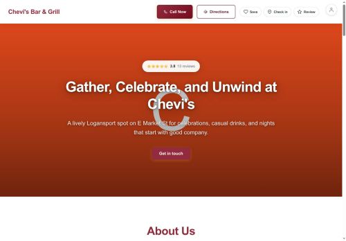 Preview of your live website