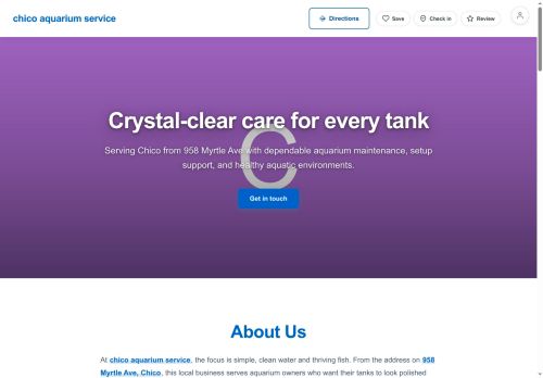 Preview of your live website
