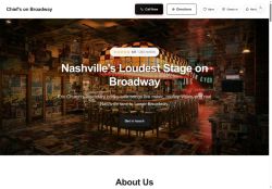 Preview of your live website