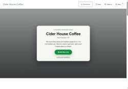 Preview of your live website