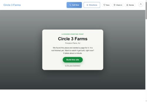 Preview of your live website