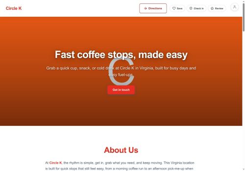 Preview of your live website