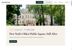 Preview of your live website