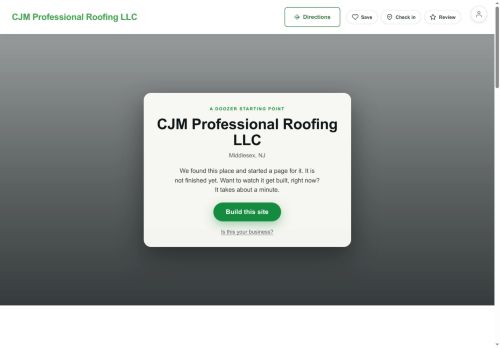 Preview of your live website