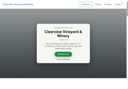 Preview of your live website