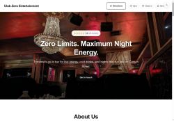 Preview of your live website