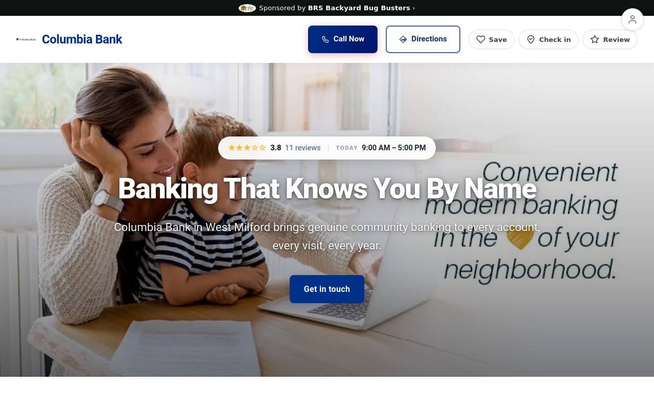 Preview of your live website