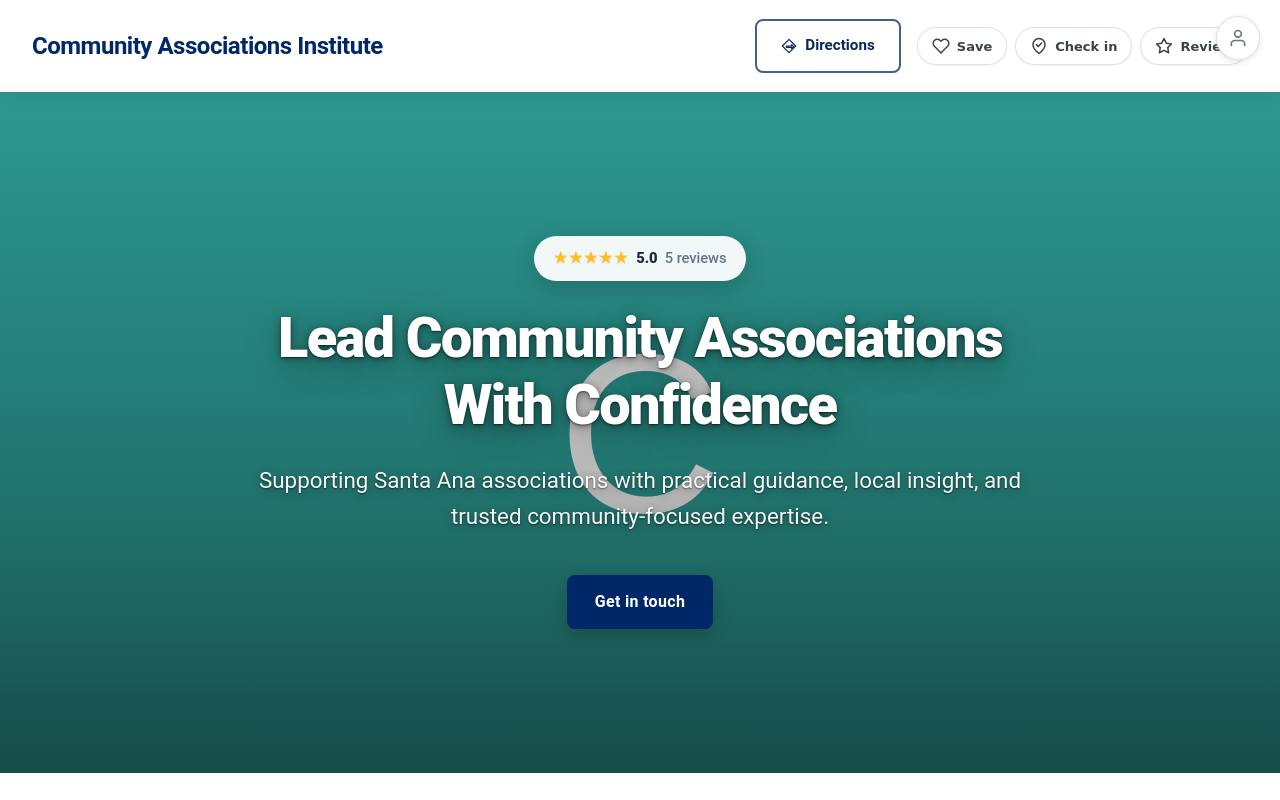 Preview of your live website