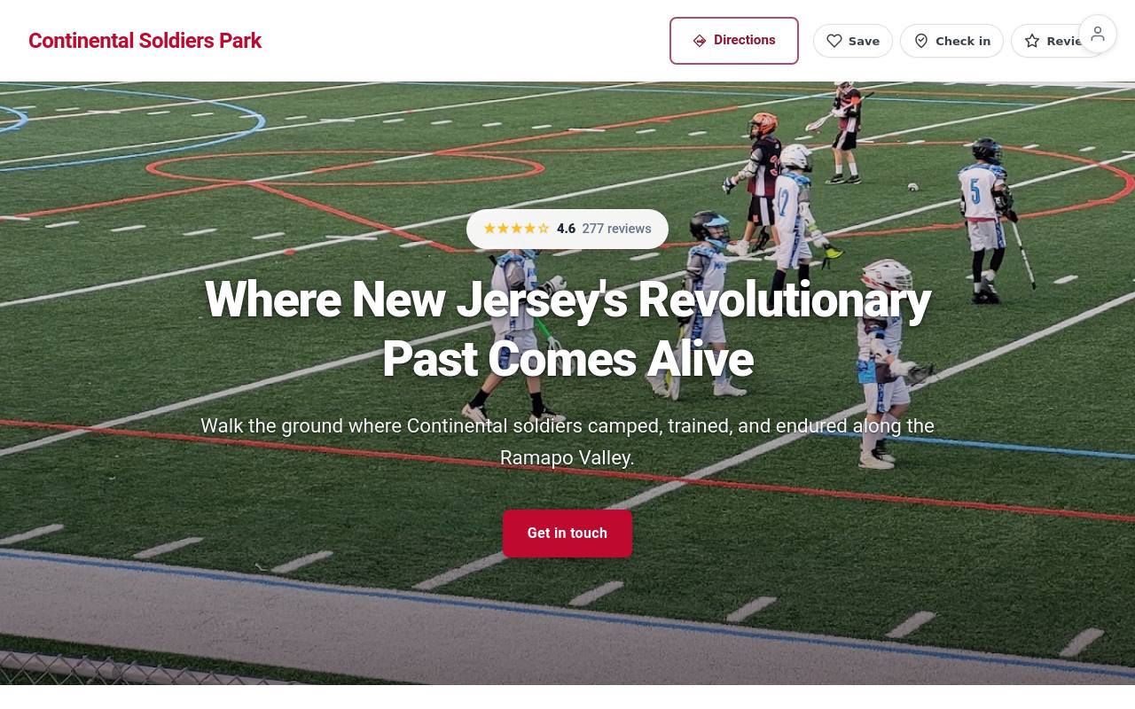 Preview of your live website