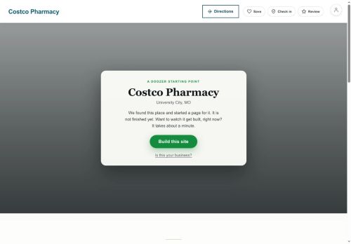 Preview of your live website