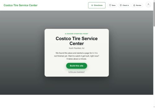 Preview of your live website