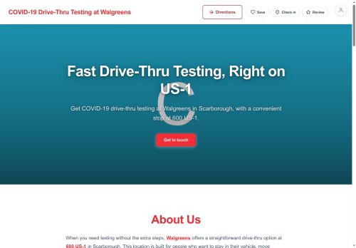 Preview of your live website
