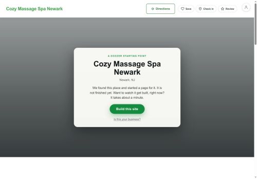 Preview of your live website