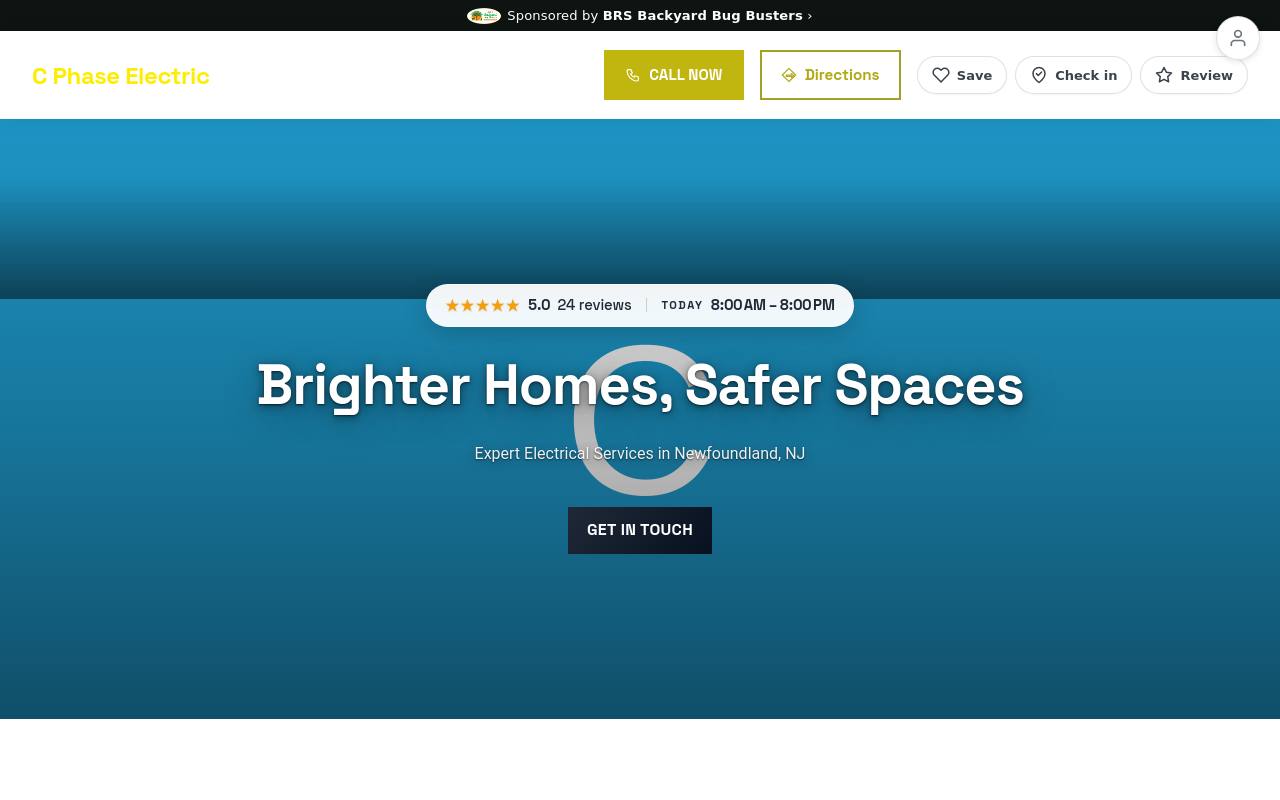 Preview of your live website