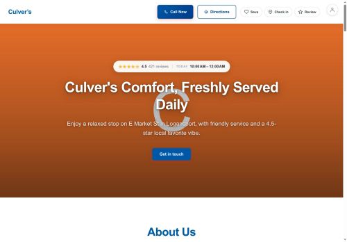 Preview of your live website