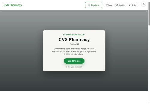 Preview of your live website