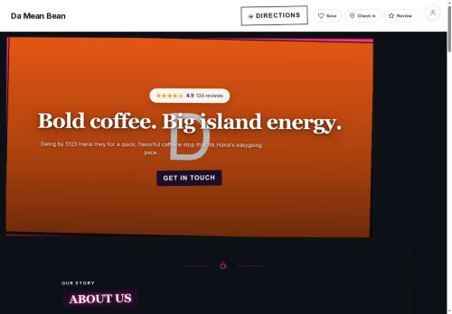 Preview of your live website