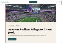 Preview of your live website