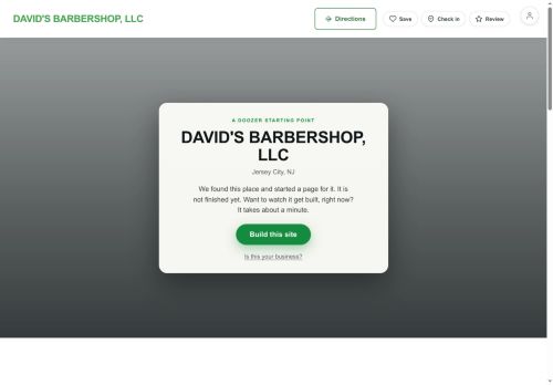 Preview of your live website