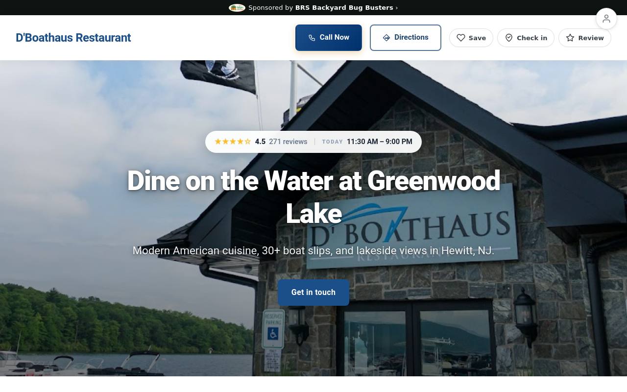 Preview of your live website