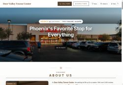 Preview of your live website