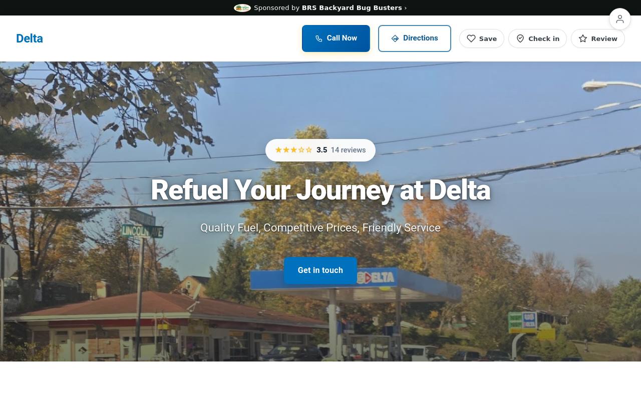 Preview of your live website