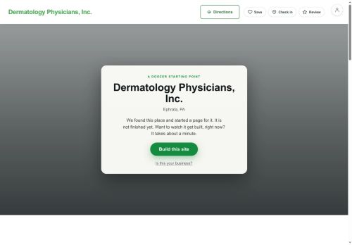 Preview of your live website