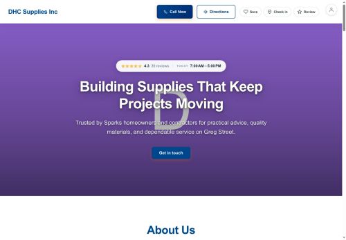 Preview of your live website
