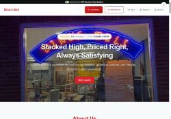 Preview of your live website