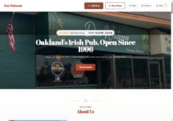Preview of your live website