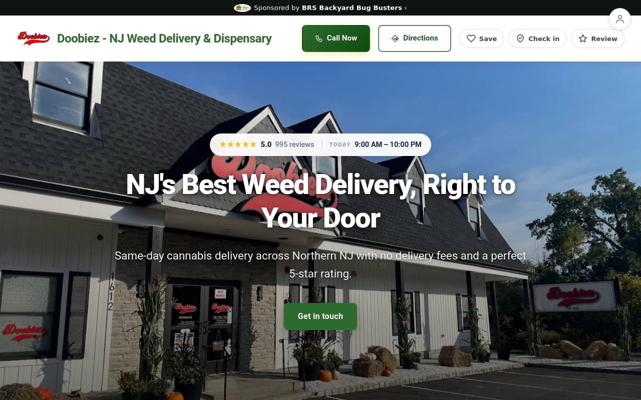 Preview of your live website