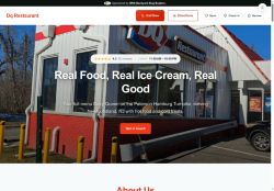 Preview of your live website