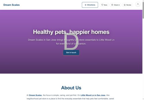 Preview of your live website