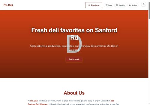 Preview of your live website