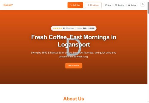 Preview of your live website