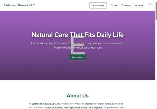Preview of your live website