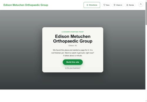 Preview of your live website