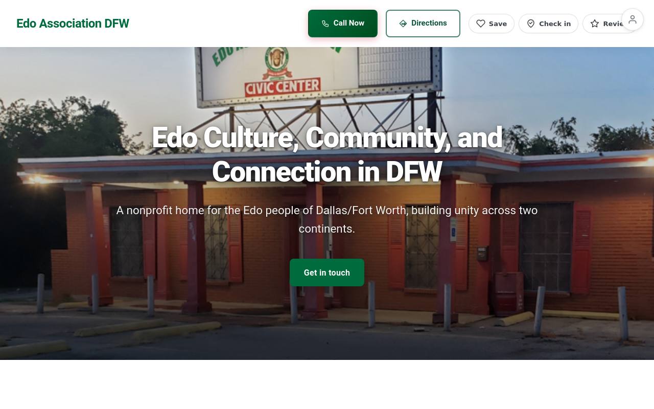 Preview of your live website