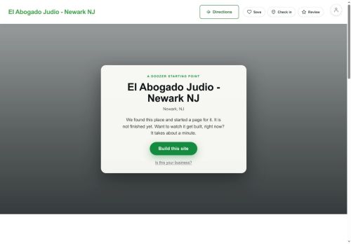Preview of your live website