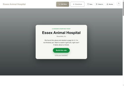 Preview of your live website