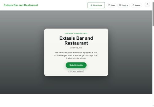 Preview of your live website