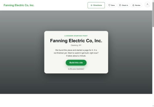 Preview of your live website