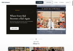 Preview of your live website