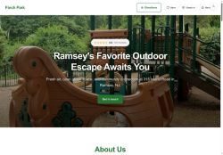 Preview of your live website