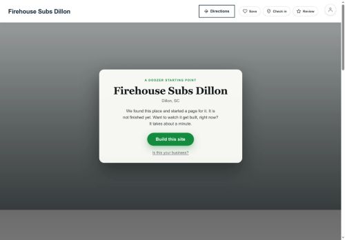 Preview of your live website