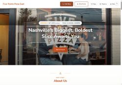 Preview of your live website