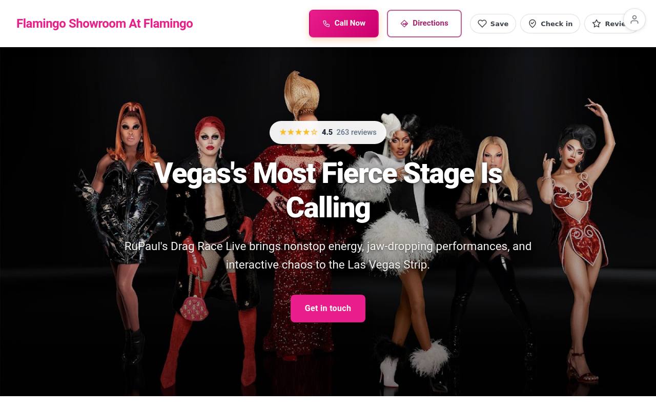 Preview of your live website